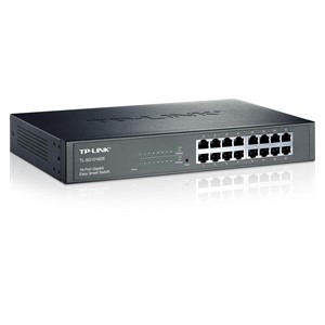 TP-Link TL-SG1016DE network switch Managed L2 Gigabit Ethernet (10 /100 /1000) Black