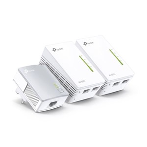 TP-LINK TL-WPA4220 TKIT Powerline 600 Wi-Fi 3-pack kit