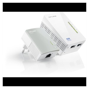 TP-LINK TL-WPA4220KIT 300Mbps AV600 WiFi Powerline Extender Starter Kit