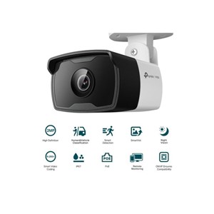TP-LINK VIGI C320I 6MM FHD Outdoor PoE IR Bullet Security Camera