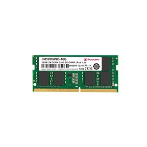 Transcend JetRam JM3200HSB-16G memory module 16 GB DDR4 260-pin SO-DIMM