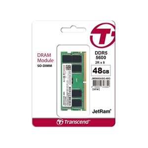 Transcend JetRam JM5600ASE-48G memory module 48 GB DDR5 262-pin SO-DIMM