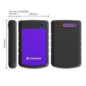 Transcend StoreJet 25H3 2TB Purple 3