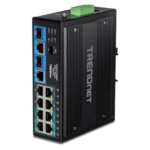 Trendnet TI-BG104 network switch Unmanaged Gigabit Ethernet (10 /100 /1000) Power over Ethernet (PoE) Black