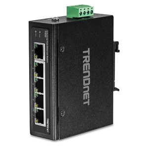 Trendnet TI-E50 network switch Unmanaged Fast Ethernet (10 /100) Black