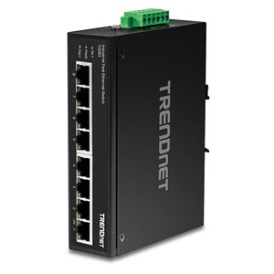 Trendnet TI-E80 network switch Unmanaged Fast Ethernet (10 /100) Black