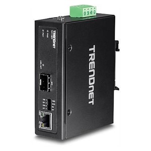 Trendnet TI-F11SFP network media converter 1000 Mbit /s Black