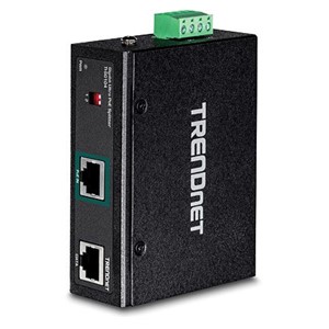 Trendnet TI-SG104 network splitter Power over Ethernet (PoE) Black
