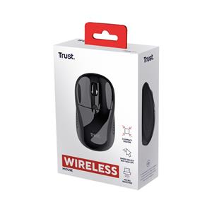 Trust 24658 mouse Ambidextrous RF Wireless Optical 1600 DPI 6