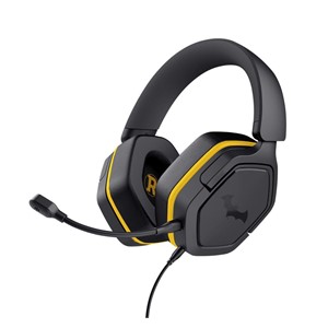 Trust 25784 headphones /headset Wired Head-band Gaming Black, Yellow