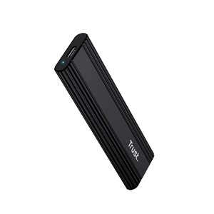 Trust 25806 storage drive enclosure SSD enclosure Black