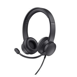 Trust Ayda Headset Wired Head-band Calls /Music Black