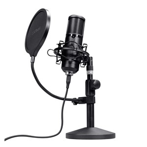 Trust GXT 269 Emita II Black Studio microphone