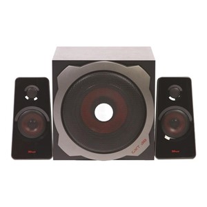 Trust GXT 38 speaker set 60 W PC Black 2.1 channels