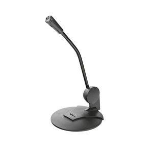Trust Primo Desk - desk microphone for computer (black)