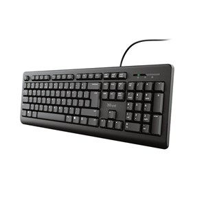 Trust Primo keyboard USB QWERTY US English Black