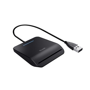 Trust Primo smart card reader Indoor USB CardBus+USB 2.0 Black