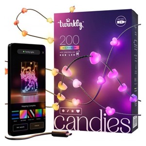 Twinkly Candies LED Christmas tree lights TWKH200RGB-G 6 m 200 lights