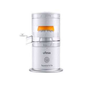 Ufega Squeeze &amp; Go White citrus juicer, white, 45 W, 220 ml