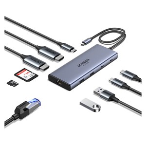 Ugreen 10-in-1 USB-C docking station with 100W PD input