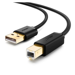 Ugreen 10351 USB cable USB 2.0 3 m USB A USB B Black