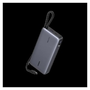 Ugreen 165W 25000mAh prenosna baterija z vgrajenim kablom
