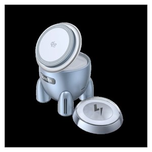 Ugreen 2-in-1 MagSafe brezžični polnilnik Qi2 30W