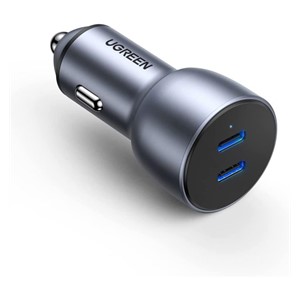 Ugreen 2xUSB-C QC 3.0 40W car charger - box