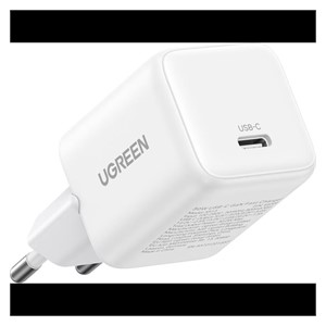 Ugreen 30W USB-C GaN Fast Charger - White
