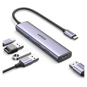 UGREEN 5-in-1 USB-C 4K HDMI, 100W, 4K@30Hz HDMI