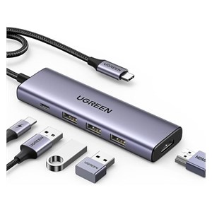 Ugreen 5-in-1 USB-C Hub (100 W PD, 4K@30Hz HDMI)