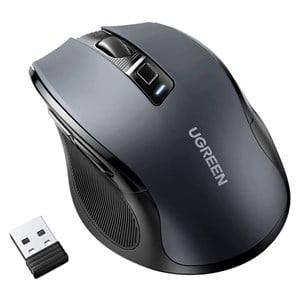 Ugreen ergonomic wireless and silent mouse with side buttons