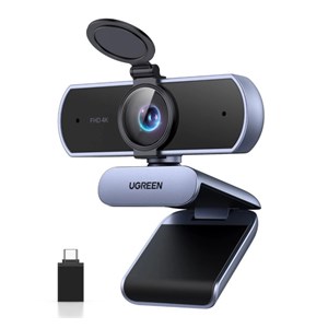 Ugreen Full-HD spletna kamera z dvojnim mikrofonom, 1080P 30Fps