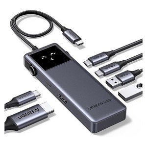 Ugreen Uno 6-in-1 USB-C hub with 10Gbps USB-C and USB-A and 4K@60Hz HDMI outputs