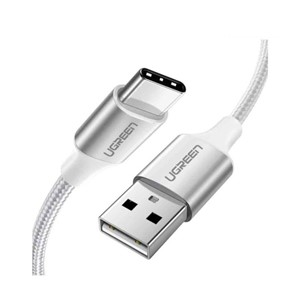 UGREEN USB 2.0 A to USB-C cable 2m (white) - polybag