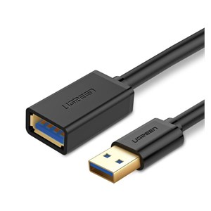 Ugreen USB 3.0 extension cable (M to F) black 2m - polybag