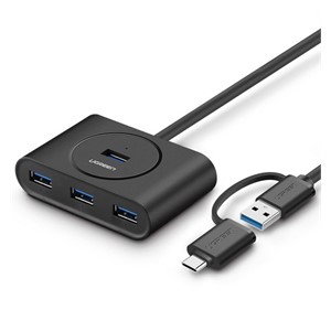 Ugreen USB 3.0 Hub with USB-C 3.1 OTG Adapter 1M - box