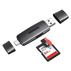 Ugreen USB 3.0 + USB-C OTG card reader