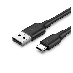 UGREEN USB A 2.0 to USB-C cable 2m (black) - polybag