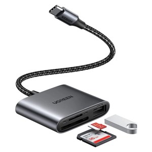 Ugreen USB-C 3-in-1 card reader