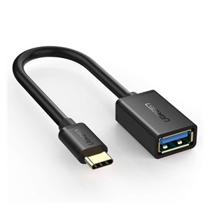 Ugreen USB-C (M) to USB 3.0 (F) OTG cable black - polybag