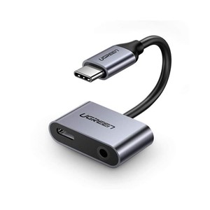 Ugreen USB-C to 3.5mm + USB-C Hub Adapter - box
