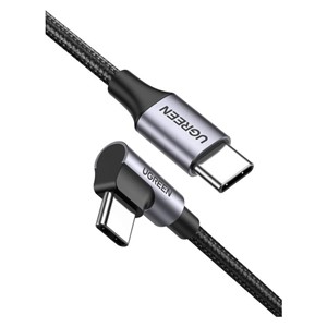 Ugreen USB-C to Angled USB-C Cable 60W 2M