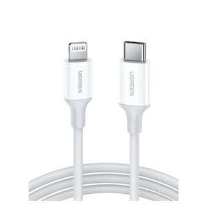 Ugreen USB-C to Lightning Cable, Silver, 2m