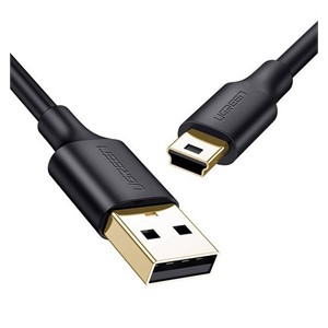 Ugreen USB cable - mini USB US132 1m (black)