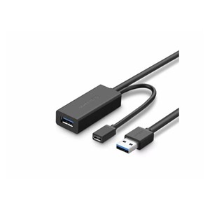 Ugreen USB extension cable with power supply option, 5M