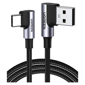 Ugreen USB to USB C 90-degree fast charging cable 1M