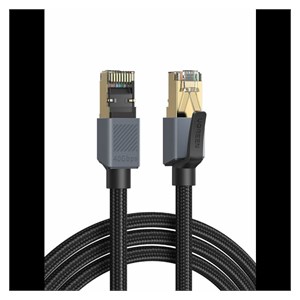 Ugreen UTP Cat8 pleten okrogel mrežni kabel, 1M