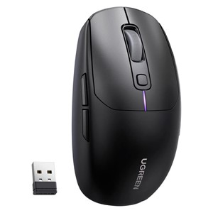 Ugreen Wireless Mouse 5000 DPI 2.4G+BT - Black