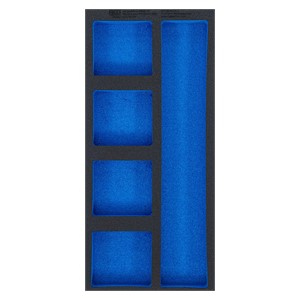 BGS Uložak za radionička kolica 1 /3, prazan: 5 police | 408 x 189 x 32 mm